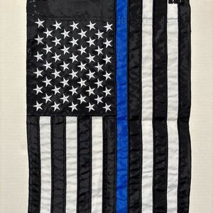 Law Enforcement Garden Flag